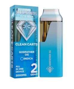 Clean Carts – Godfather OG (2g Cartridge)