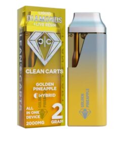 Clean Carts – Golden Pineapple (2g Cartridge)