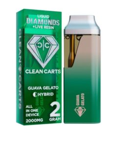 Clean Carts – Guava Gelato 2g Cartridge