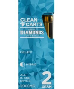 Clean Carts – Gelatti 2g Premium THC Cartridge