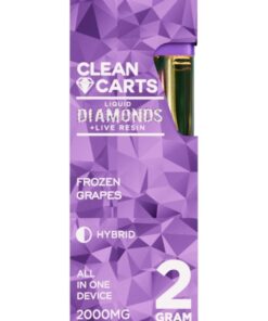 Clean Carts – Frozen Grapes 2g Premium THC Cartridge