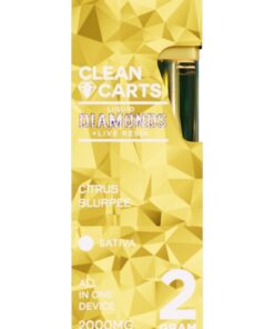 Clean Carts – Citrus Slurpee 2g Premium THC Cartridge
