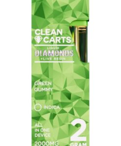 Clean Carts – Green Gummy 2g Premium THC Cartridge