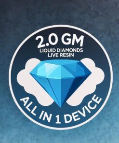2.0 GM LIQUID DIAMONDS + LIVE RESIN ALL IN 1 DEVICE