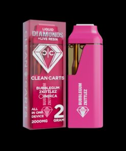 CLEAN CARTS BUBBLEGUM ZKITTLEZ