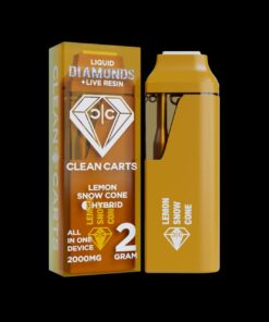 CLEAN CARTS LEMON SNOW CONE